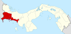 Map of Chiriqui Province, Panama, which includes Boquete and David – Best Places In The World To Retire – International Living